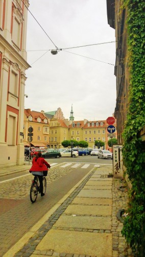 Rowerem na Plac Kolegiacki