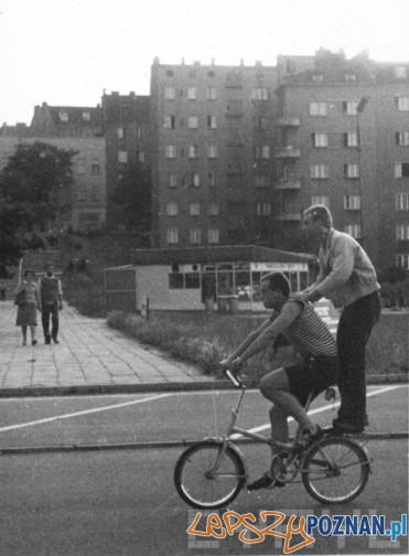 Rowerzysci na Wildzie lata - 70.te Warsztaty fotograficzne dla młodzieży z Brandenburgi