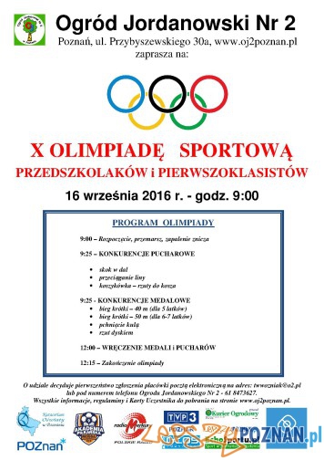 Olimpiada Sportowa Przedszkolaków i Pierwszaków