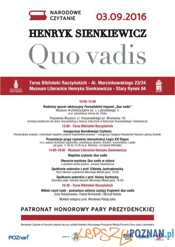 Narodowe czytanie - Quo Vadis