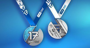 17. PKO Poznań Maraton - medal