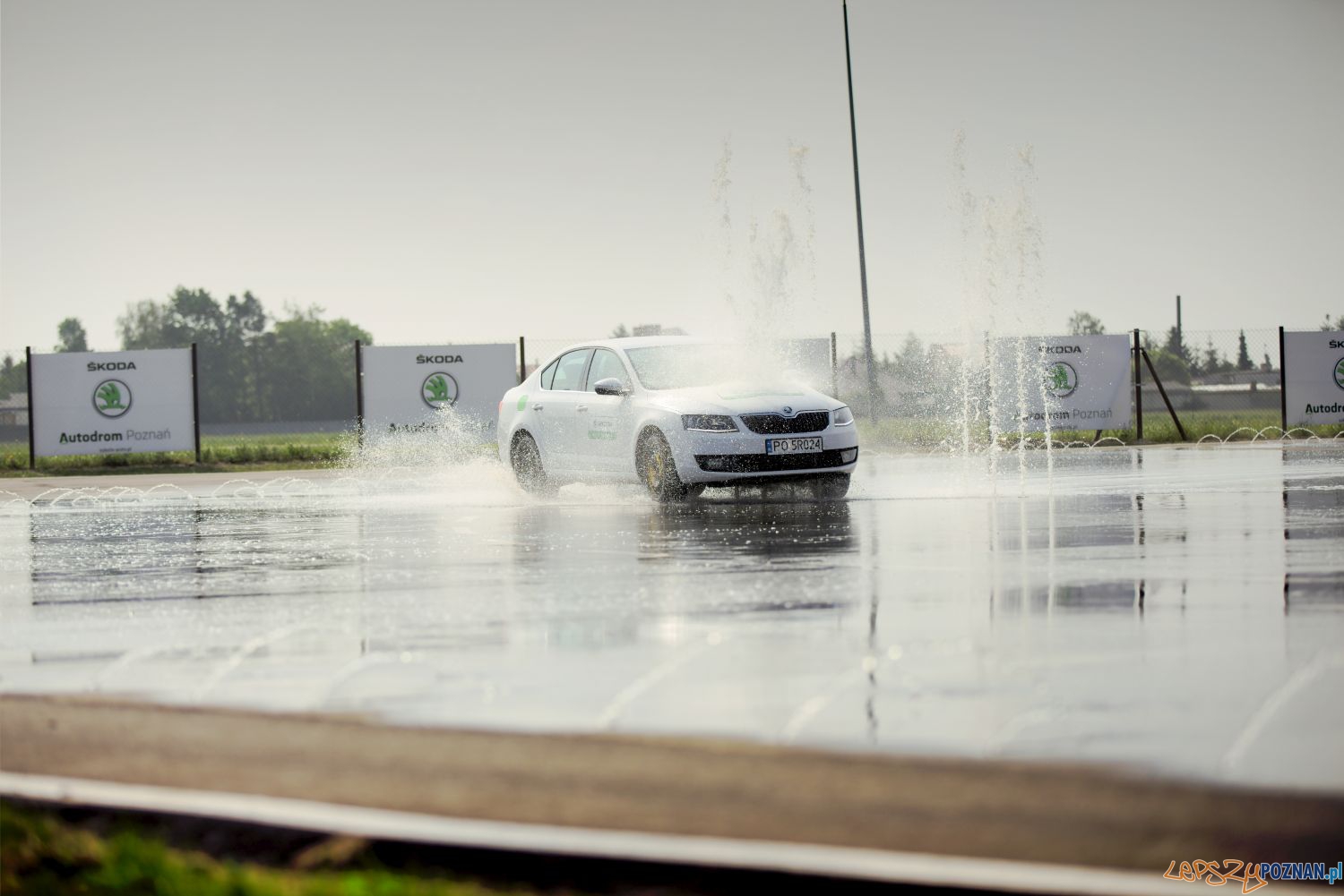 Autodrom Skody na Głogowskiej 