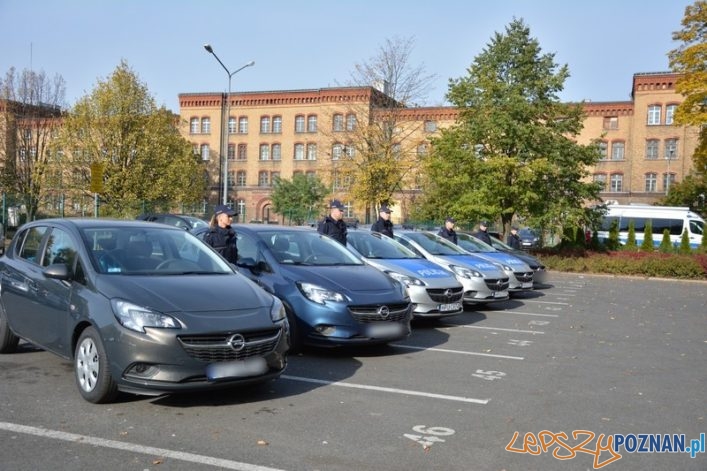 Nowe radiowozy poznańskiej policji