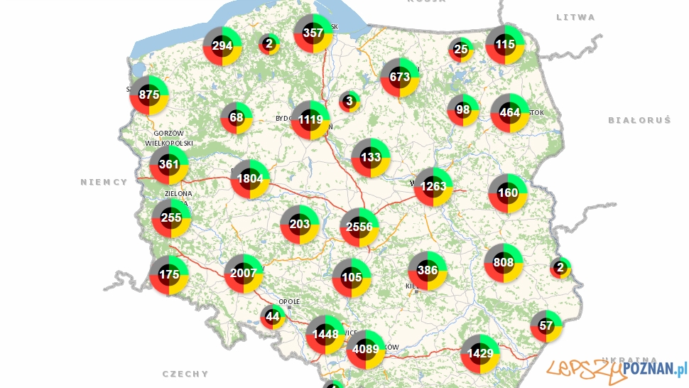 Mapa zagrożeń szybko się zapełnia