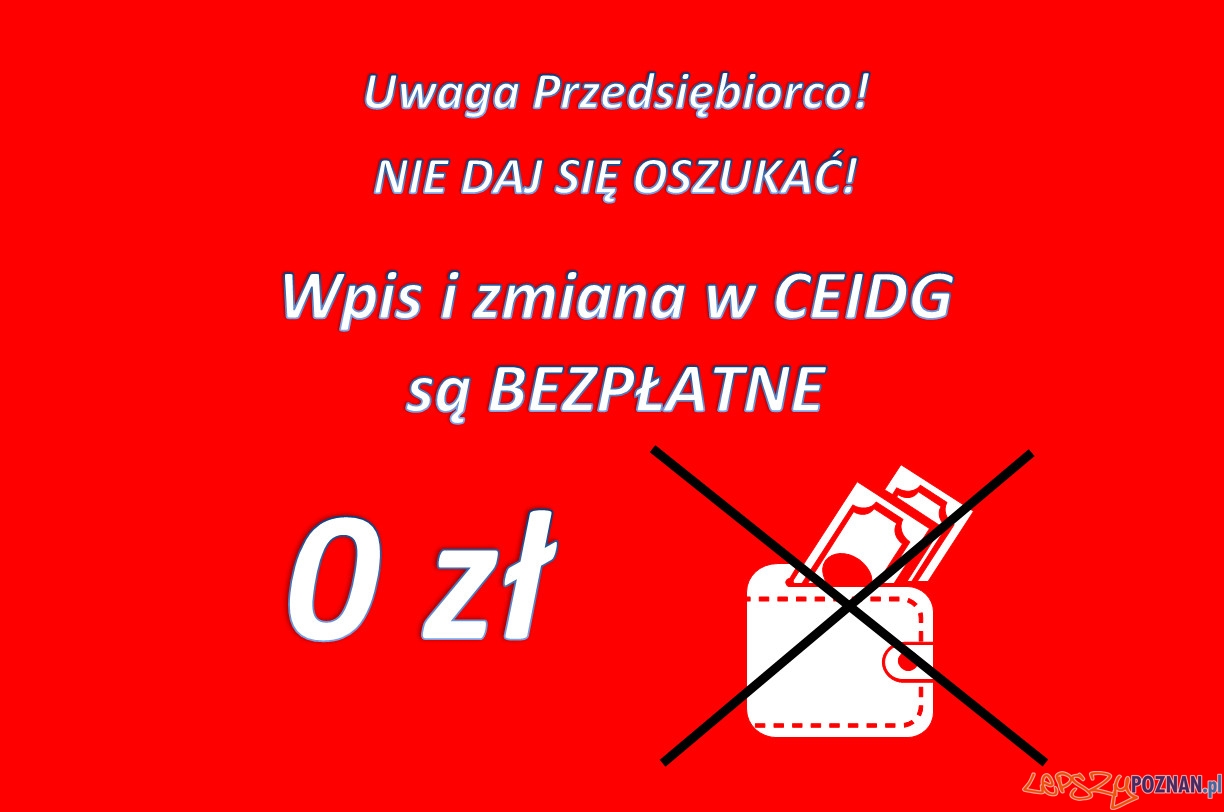 CEIDG - nie daj się oszukać!