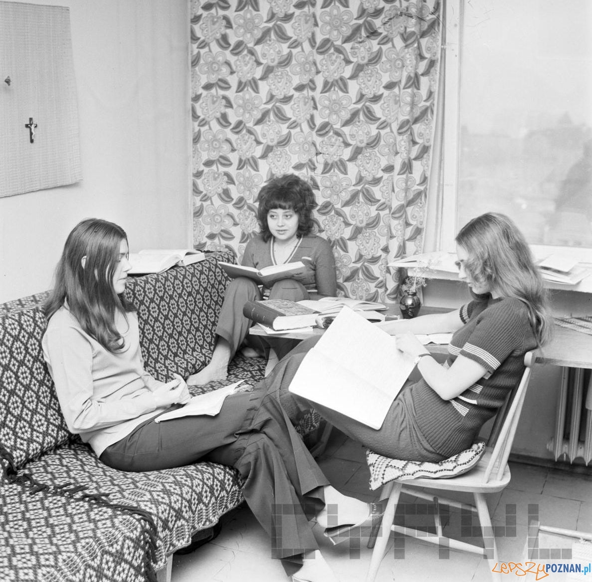 Sesja egzaminacyjna na Uniwersytecie Adama Mickiewicza - 17.01.1974 Foto: Stanisław Wiktor / Cyryl Sesja egzaminacyjna na Uniwersytecie Adama Mickiewicza - 17.01.1974