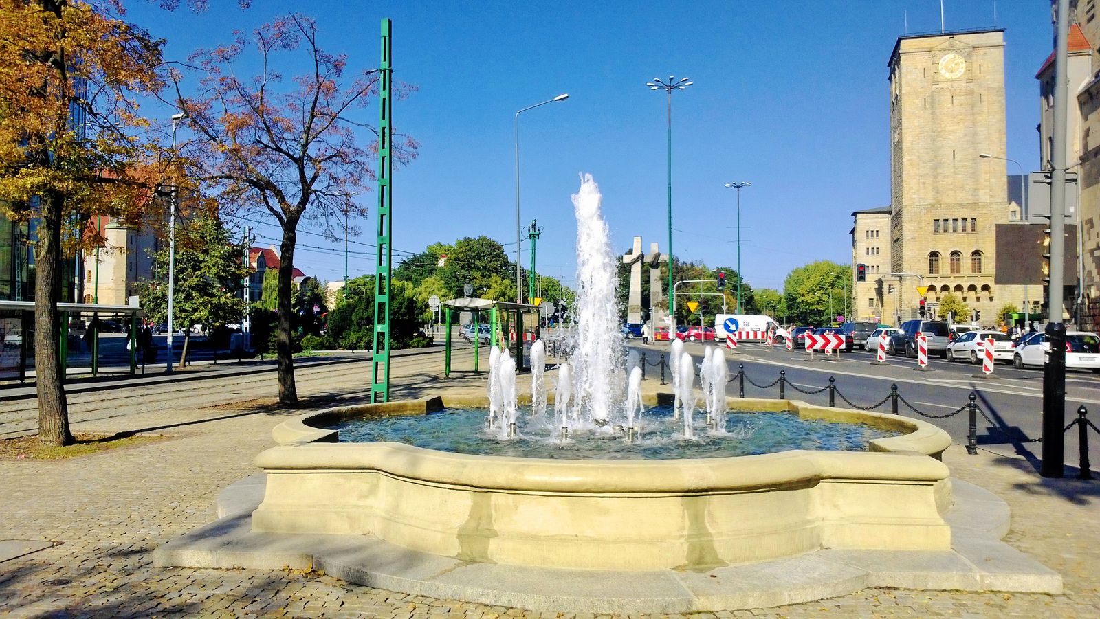 Fontanna na Towarowej Foto: Tomasz Dworek