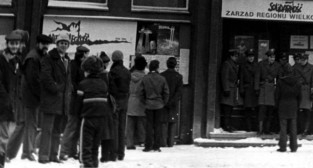 Stan wojenny w Poznaniu  Foto: NSZZ Solidarność