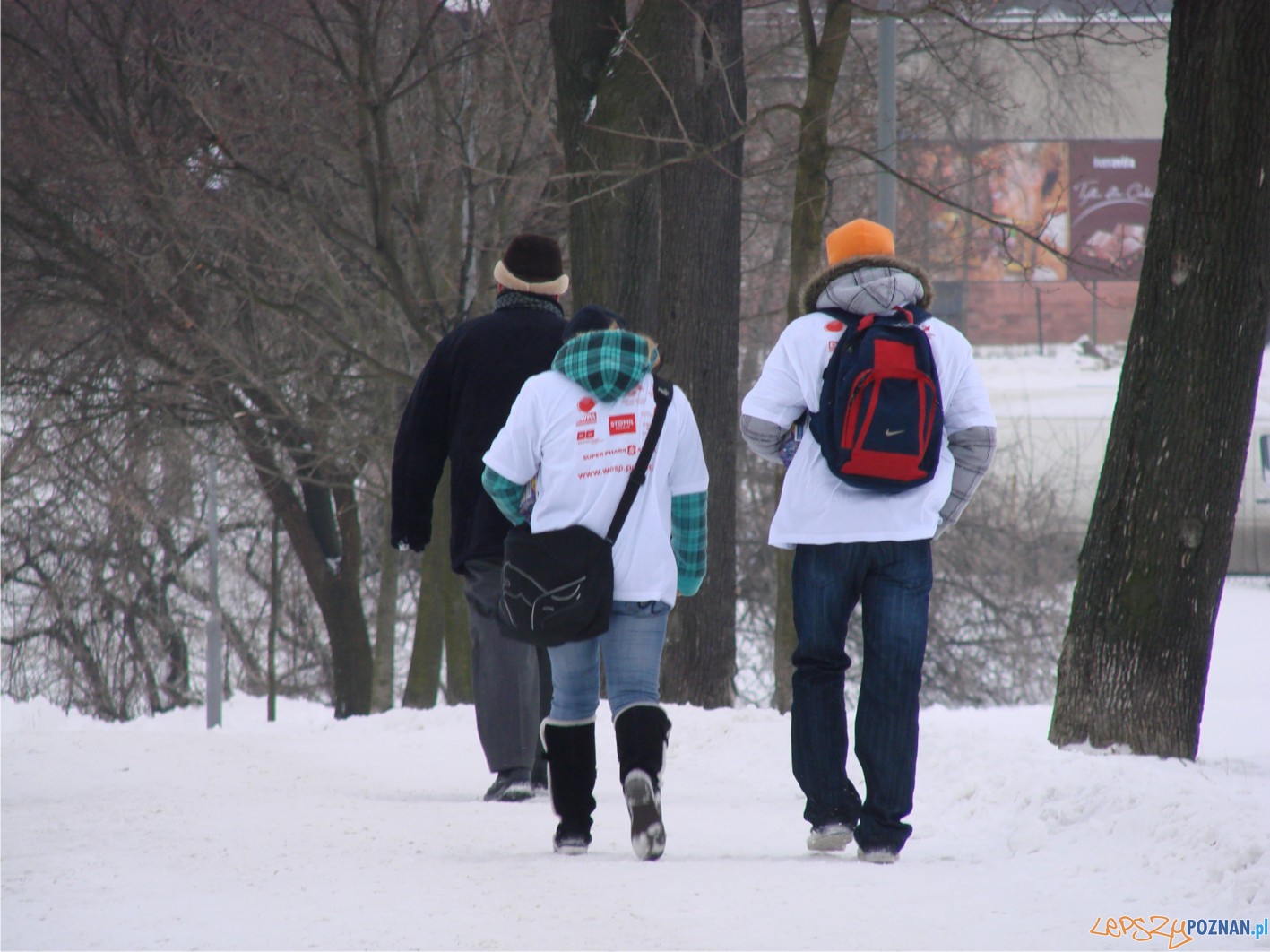 wolontariusze na os. Tysiąclecia  Foto: 