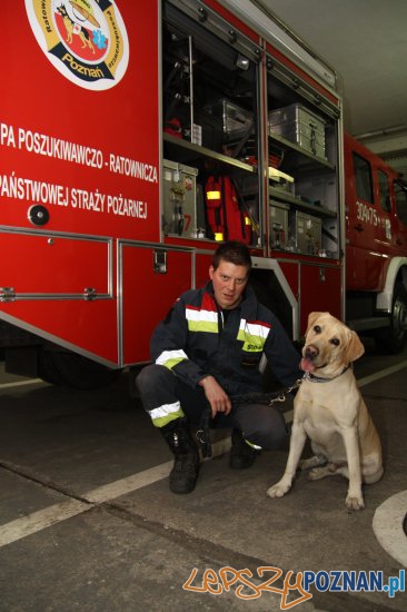 marcin ratajczak z psem bilas Foto: marcin ratajczak z psem bilas Foto: