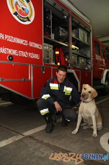 marcin ratajczak z psem bilas  Foto: 