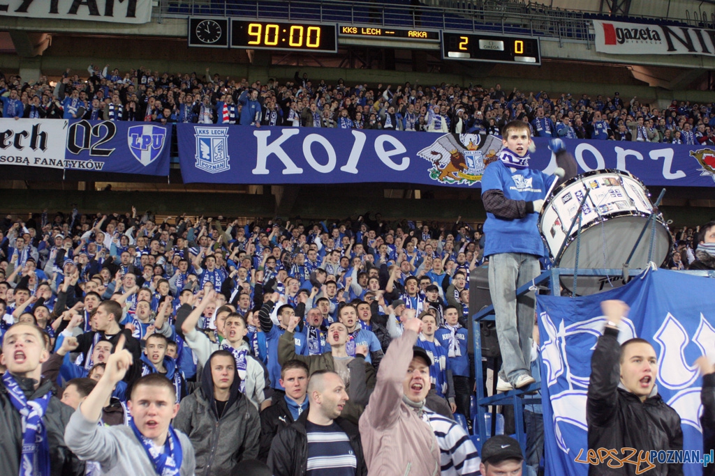 KKS Lech Poznań - Arka Gdynia 2:0  Foto: Piotr Rychter