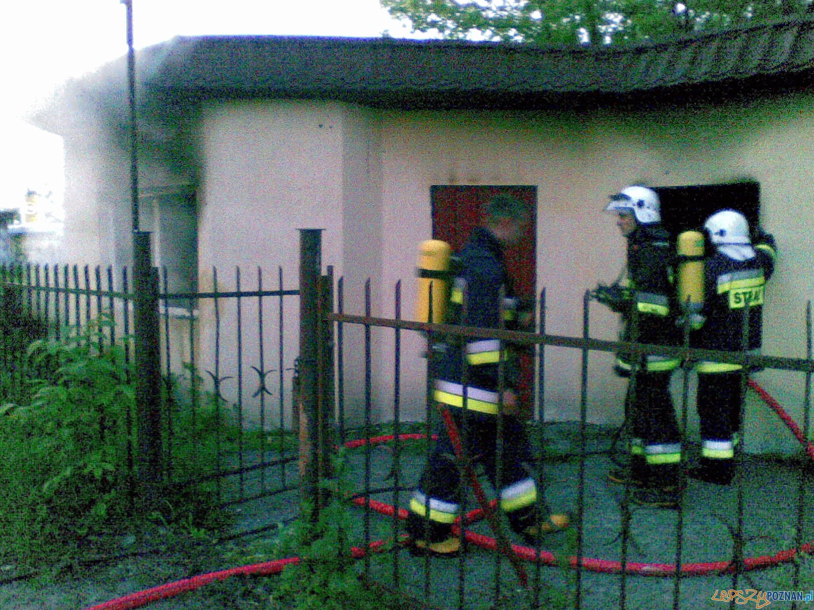 Interwencja Straży Pożarnej na ul. Pleszewskiej  Foto: 