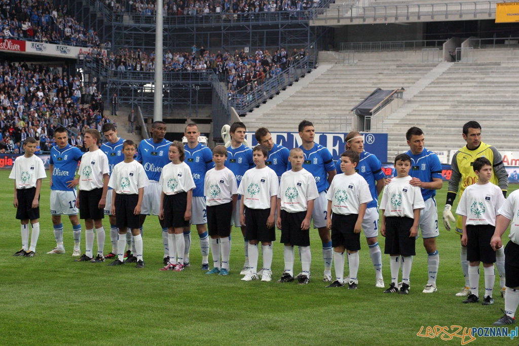 Lech Poznań - Polonia Bytom 3:0 (8.05.2010 r.)  Foto: Piotr Rychter