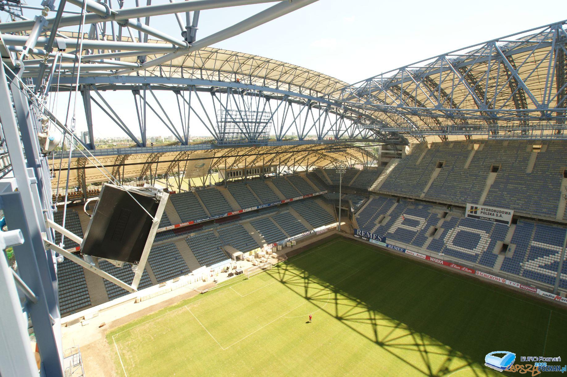 stadion miejski - 29 VI 2010  Foto: EURO Poznań 2012