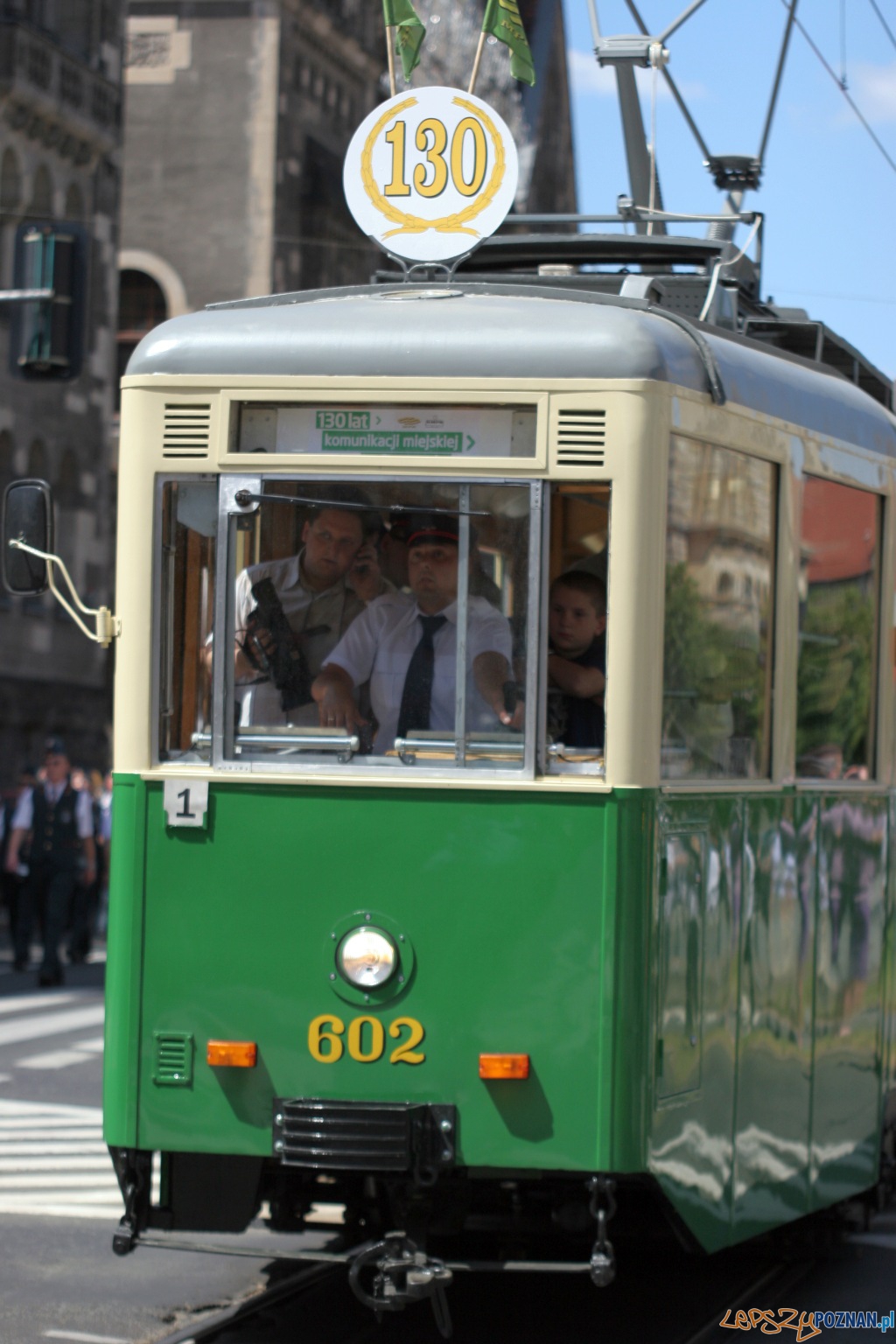 Zabytkowy tramwaj - 130 lat MPK w Poznaniu  Foto: Paweł Rychter