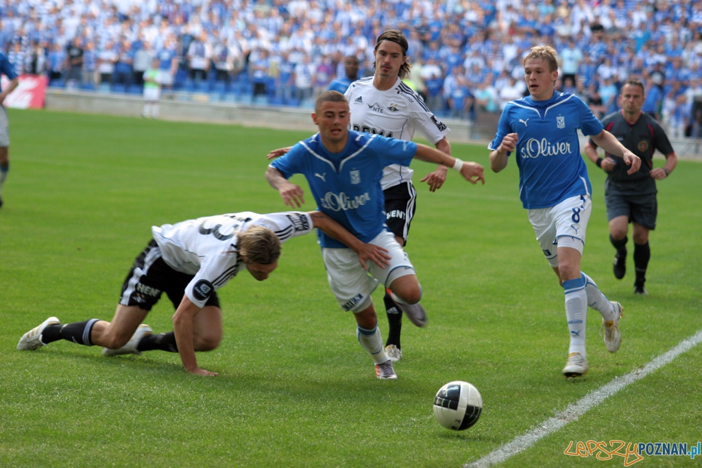 KKS Lech Poznań – Rosenborg Trondheim 26.06.2010 r.  Foto: Piotr Rychter