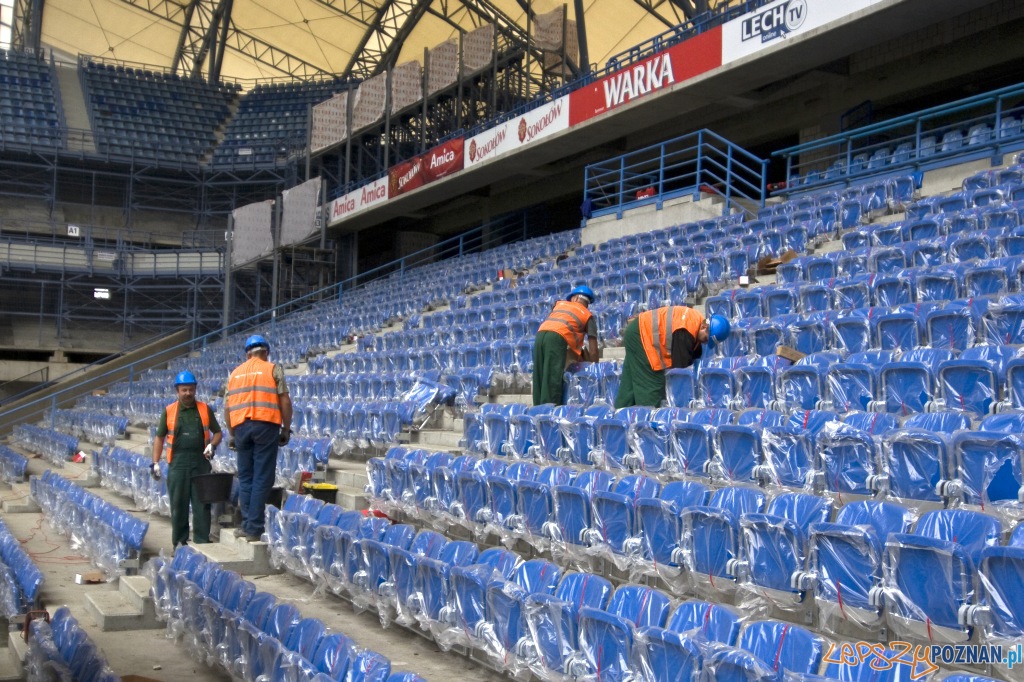 Stadion Miejski przy Bułgarskiej (trybuna I i II) - 18.08.2010 r.  Foto: Paweł Rychter