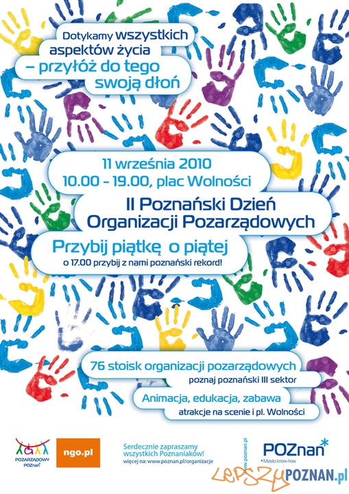 II Poznański Dzień Organizacji Pozarządowych  Foto: materiały prasowe