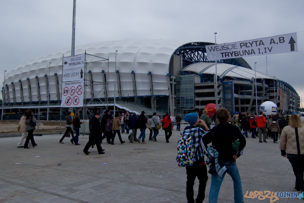 Otwarcie stadionu miejskiego - 20.09.2010 r.  Foto: Piotr Rychter