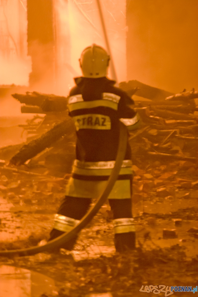 Pożar w centrum Poznania - archiwum  Foto: lepszyPOZNAN.pl / Piotr Rychter