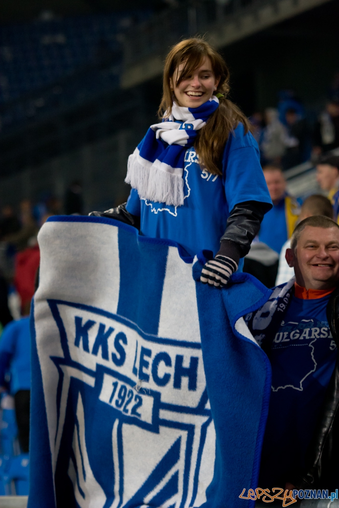 Lech Poznań - FC Zalzburg - Stadion Miejski 30.09.2010 r.  Foto: Piotr Rychter