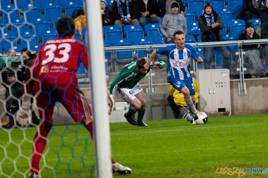 KKS Lech Poznań - Lechia Gdańsk 2:0 - 2010.11.13 r.  Foto: Paweł Rychterv