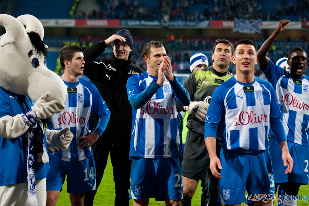 KKS Lech Poznań - Lechia Gdańsk 2:0 - 2010.11.13 r.  Foto: Paweł Rychter