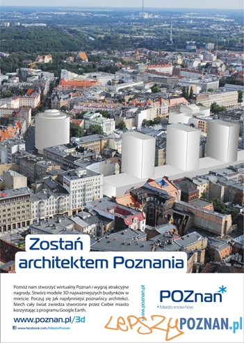 Zostań architektem Poznania  Foto: UMP