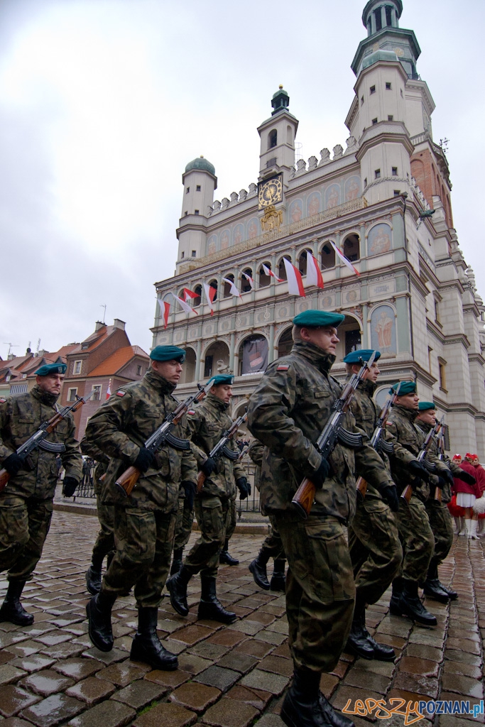 Obchody Narodowego Święta Niepodległości 11.11.2010 r.  Foto: Piotr Rychter