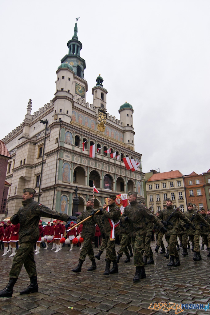 Obchody Narodowego Święta Niepodległości 11.11.2010 r.  Foto: Piotr Rychter