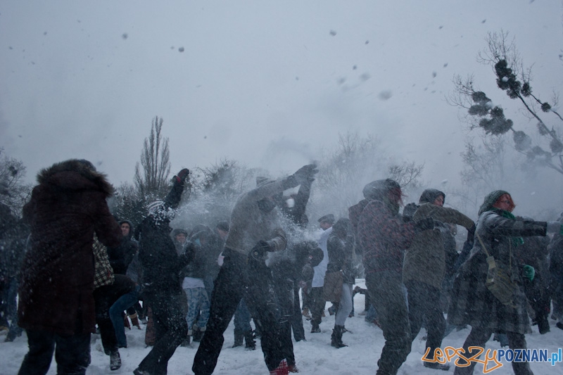 Wielka Poznańska Bitwa na Śnieżki - 18.12.2010 r.  Foto: lepszyPOZNAN.pl / Paweł Rychter