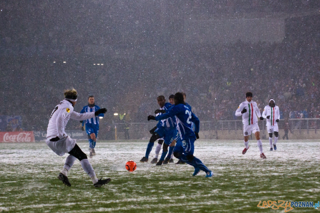 Lech Poznañ - Juventus Turyn 1.12.2010 r.  Foto: Piotr Rychter