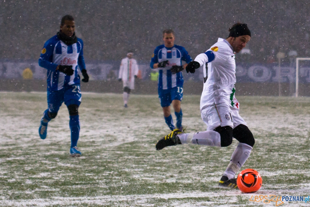 Lech Poznañ - Juventus Turyn 1.12.2010 r.  Foto: Piotr Rychter