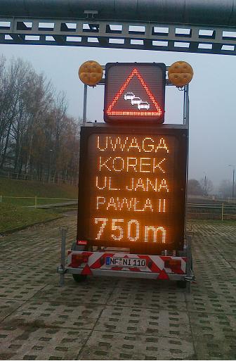 tablica świetlna  Foto: Aquanet