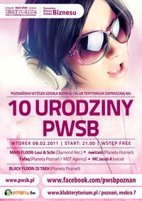 10 urodziny PWSB  Foto: 10 urodziny PWSB