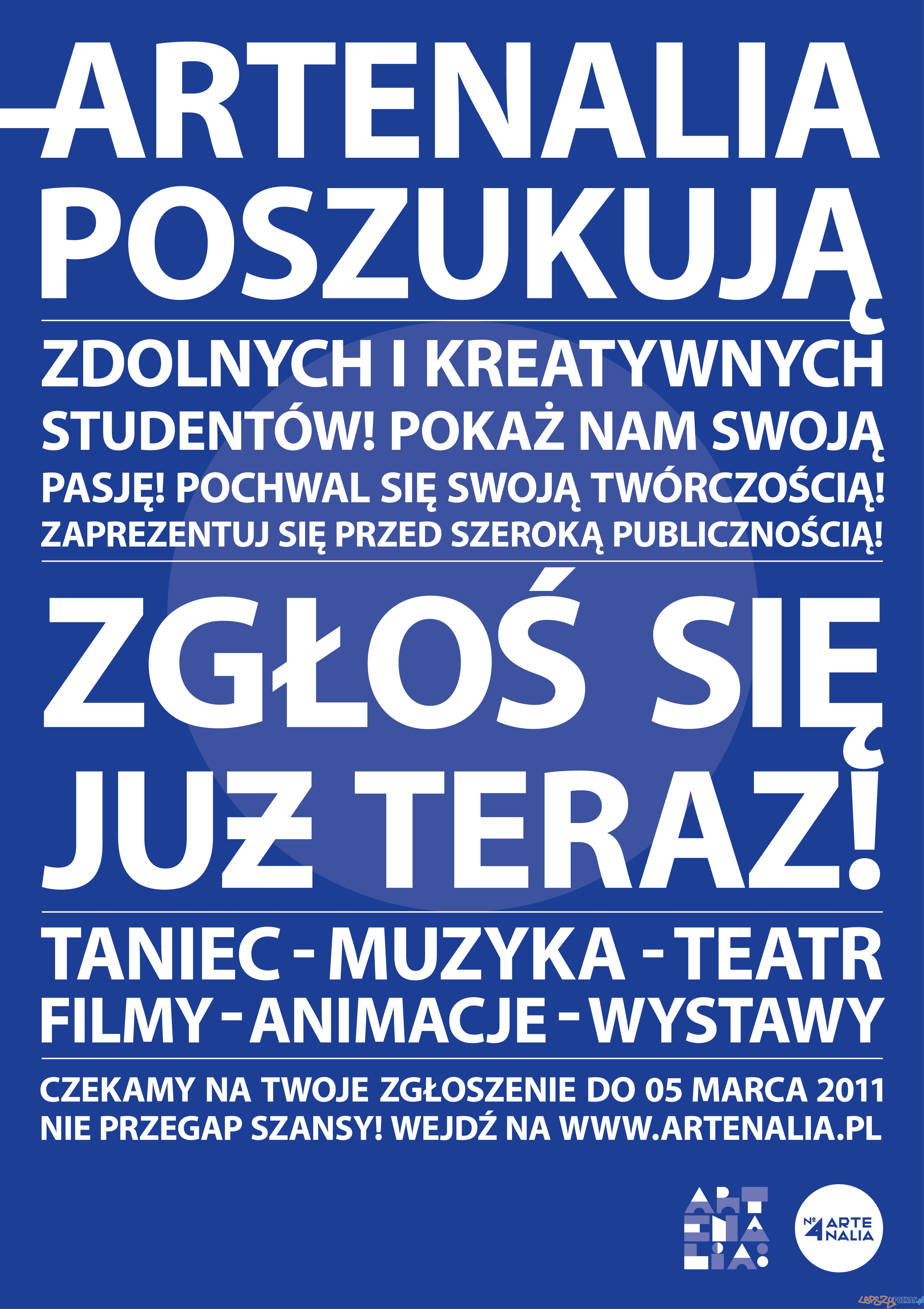 Zgłoszenia na ARTenalia  Foto: materiały promocyjne