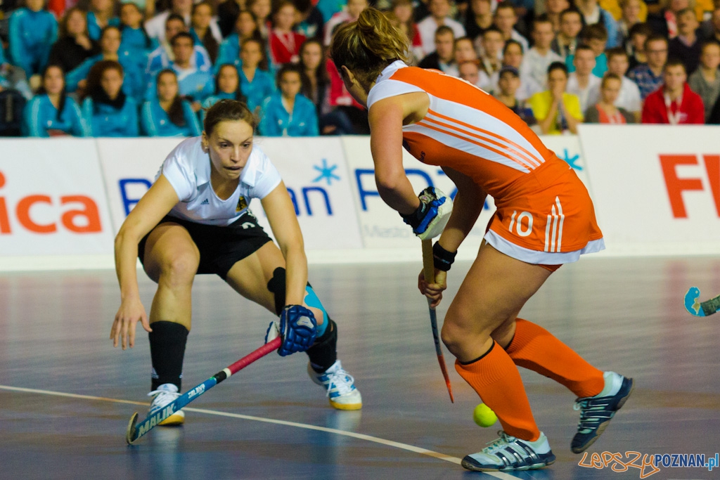 III Halowe Mistrzostwa Świata w Hokeju Na Trawie -Finał kobiet - Niemcy - Holandia  Foto: lepszyPOZNAN.pl / Piotr Rychter