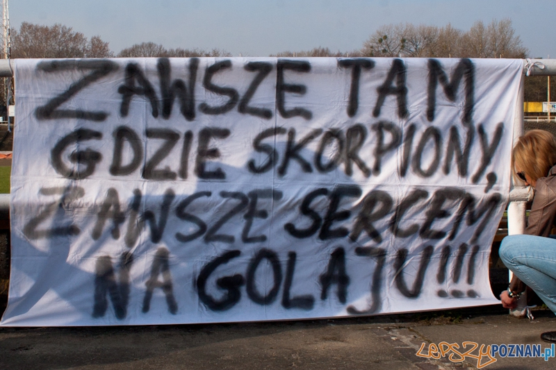 EKA z Golaja - Solidarność ze Skorpionami - 3.04.2011 r.  Foto: LepszyPOZNAN.pl / Paweł Rychter