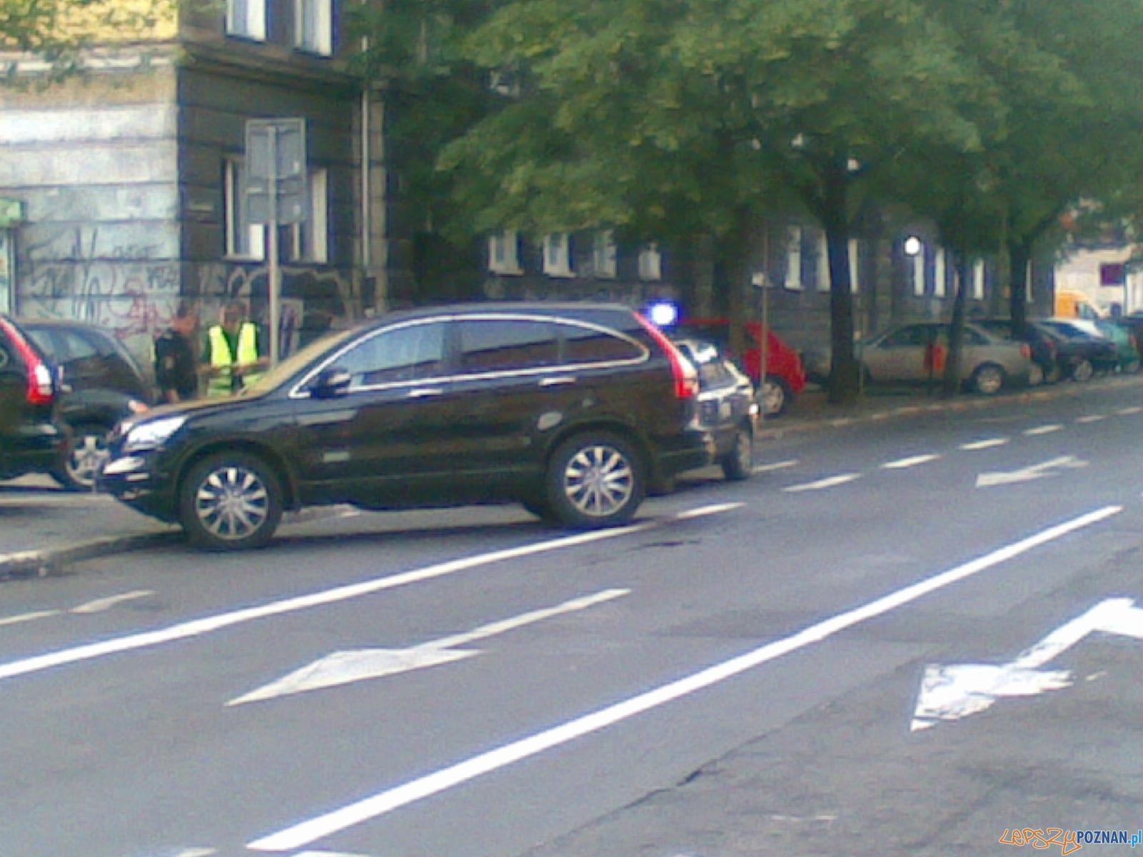 Zawalidroga na ulicy Ratajczaka  Foto: Paweł