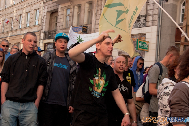 Marsz Wyzwolenia Konopi - Poznań 07.05.2011 r.  Foto: LepszyPOZNAN.pl / Paweł Rychter