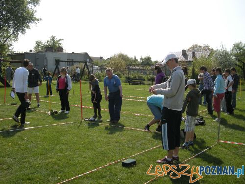 Zawodnicy na turnieju w boules w Luboniu  Foto: M.Kalinowska