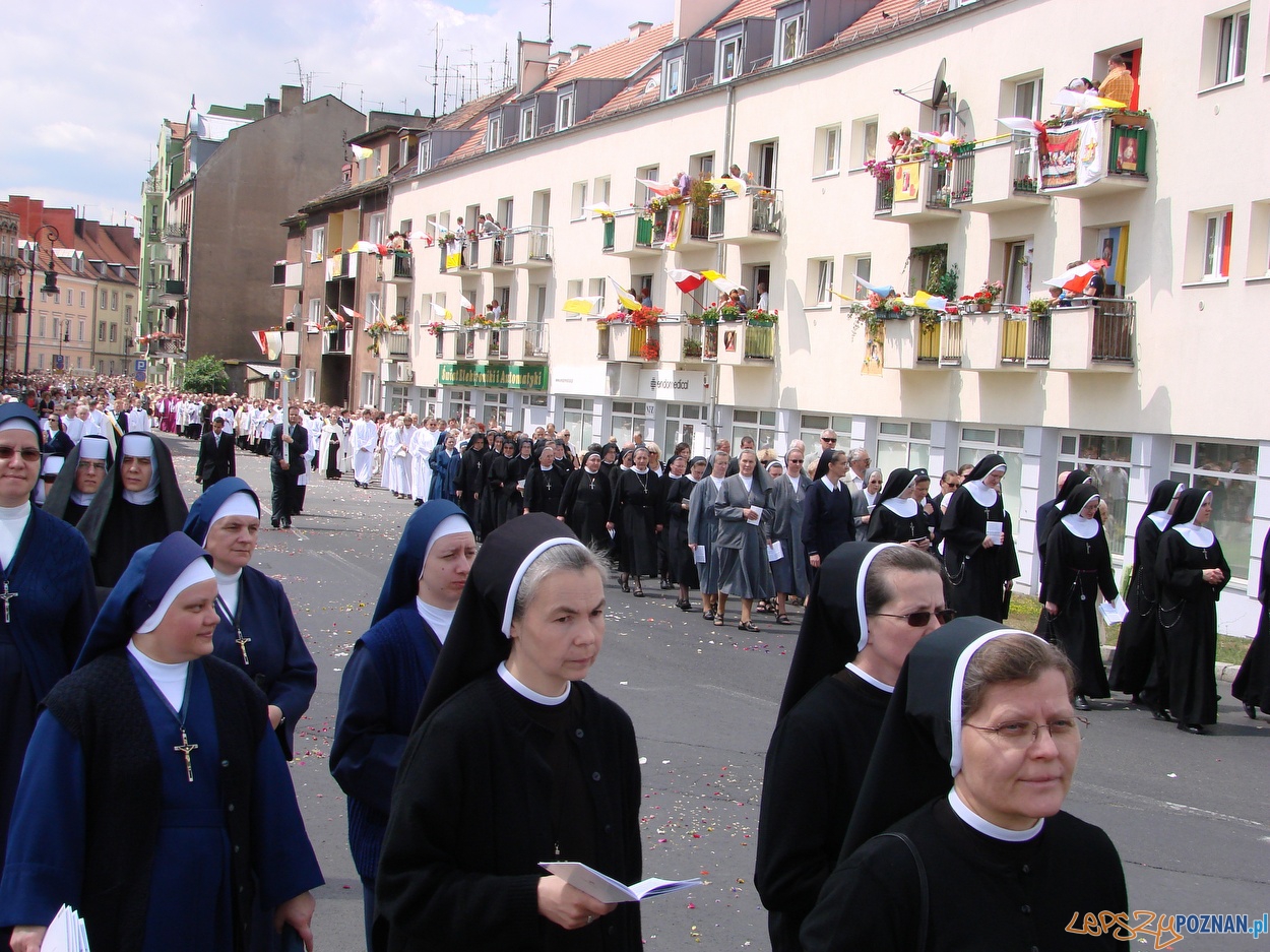 Centralna procesja Bożego Ciała w Poznaniu  Foto: lepszyPOZNAN.pl / ag