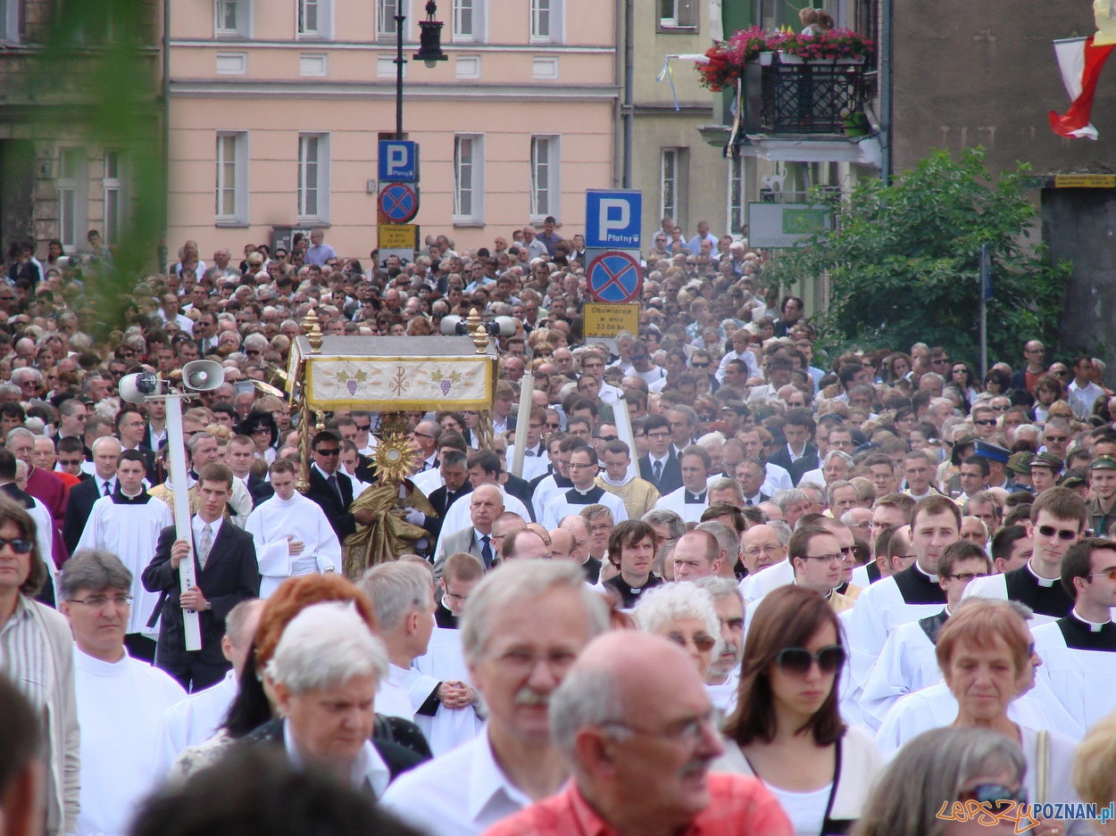 Centralna procesja Bożego Ciała w Poznaniu  Foto: lepszyPOZNAN.pl / ag