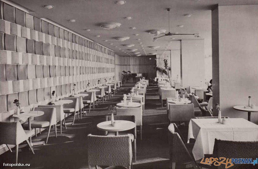 Kawiarnia w Hotelu Merkury, rok 1966  Foto: fotopolska