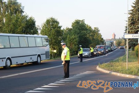 Kontrole drogowe w Śremie  Foto: KWP w Poznaniu