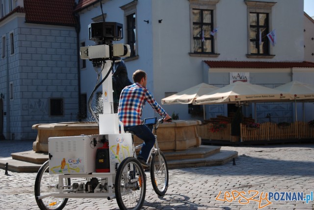 Google fotografuje Stary Rynek  Foto: FotoPortal.poznan.pl