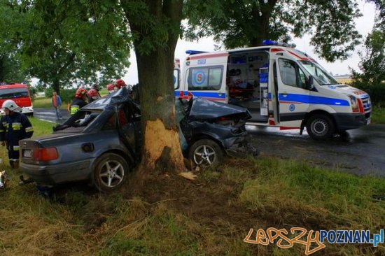Wypadek w Krotoszynie - 2.07.2011  Foto: Szymon Kujawa