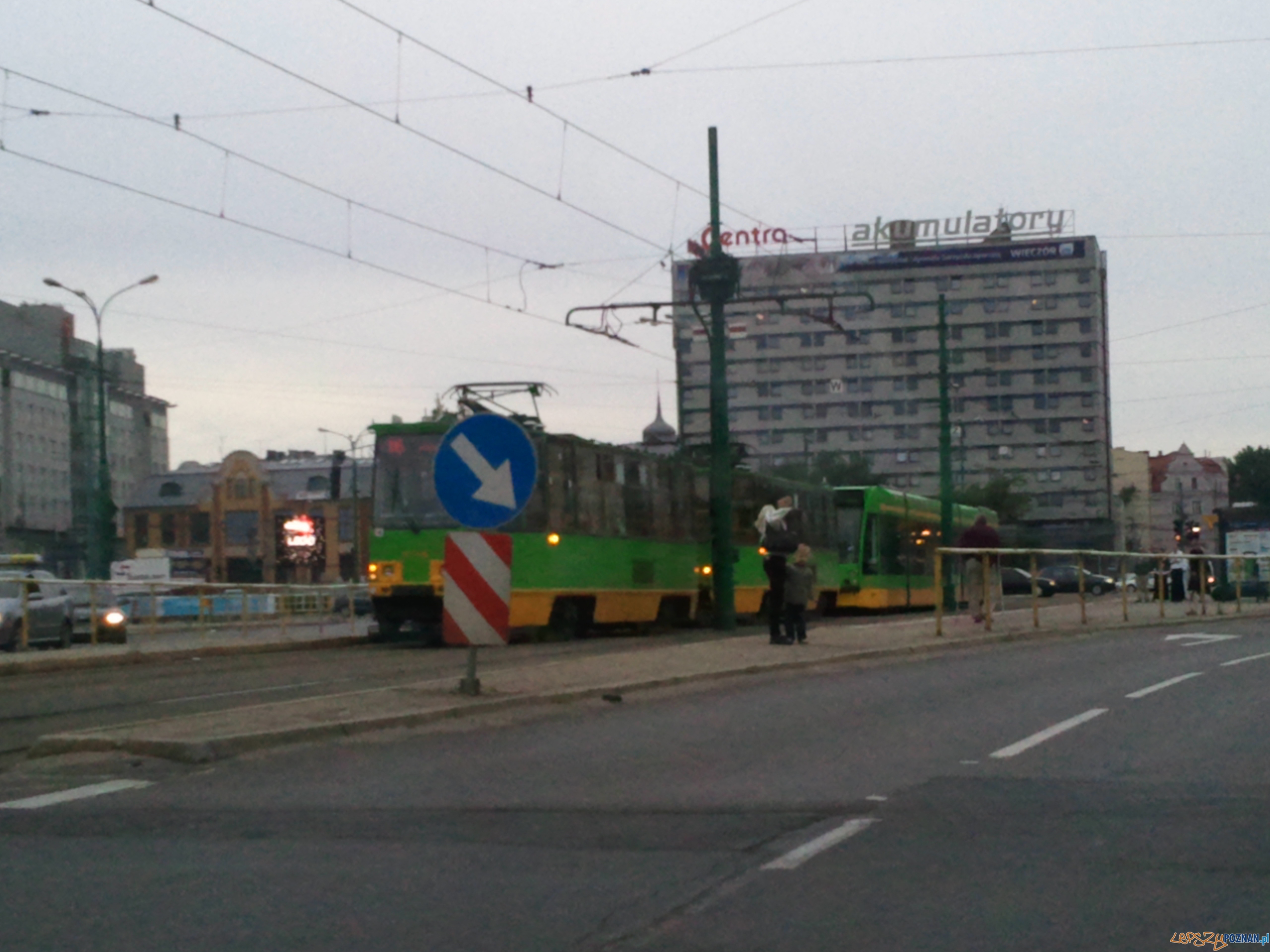 Awaria prądu zatrzymała bimby w centrum  Foto: Piotr