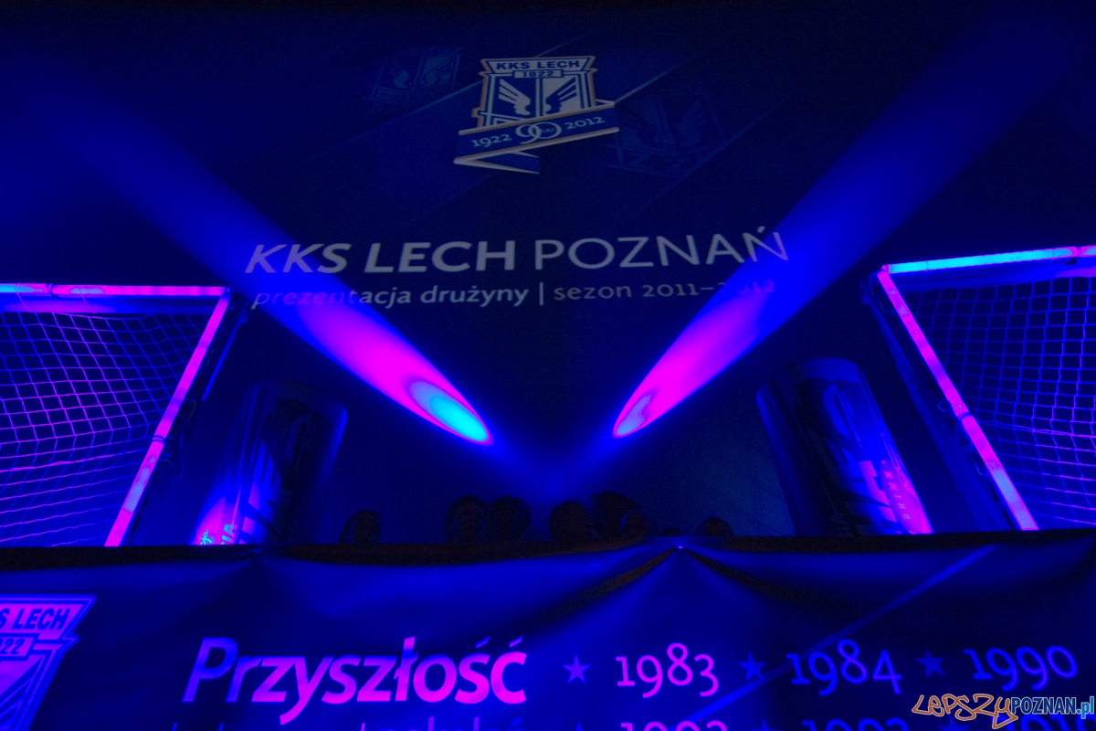 Prezentacja drużyny KKS Lech Poznań na sezon 2011/2012  Foto: lepszyPOZNAN.pl / Piotr Rychter
